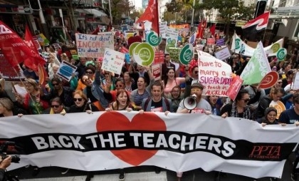 50,000 teachers strike in New Zealand over cost of living