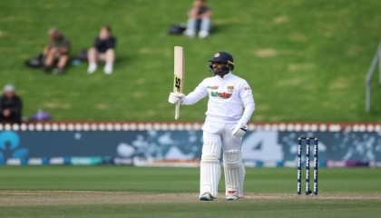 Sri Lanka reach 318-6 at tea to frustrate New Zealand