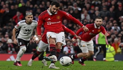 Man Utd capitalise on Fulham red mist to reach FA Cup semi-finals
