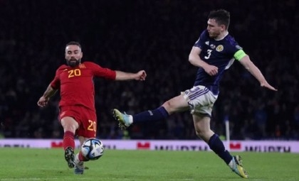 Robertson sees Spain shock as proof of Scotland's rise