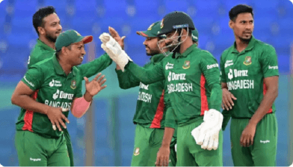 Shakib takes five as Bangladesh beat Ireland by 77 runs to seal T20 series