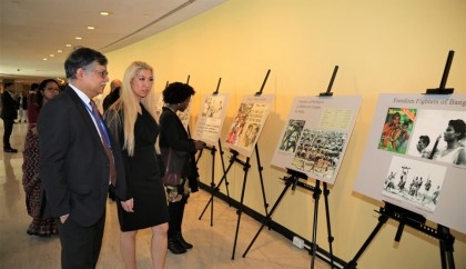 First exhibition on Bangladesh genocide hosted at UN