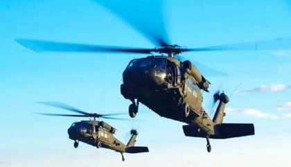 Nine dead in two US Army helicopters crash