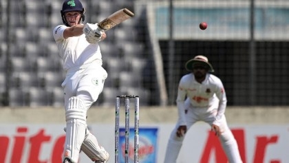 Tucker's debut hundred leads Ireland fightback in Dhaka