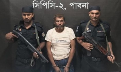 Fugitive death row convict held in Pabna