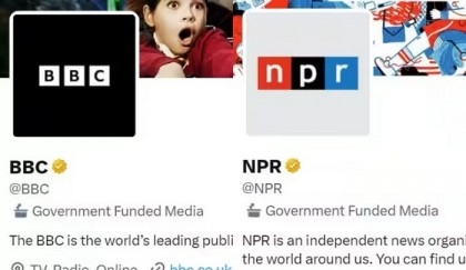 After backlash, Twitter now calls NPR -- and BBC -- 'government-funded'