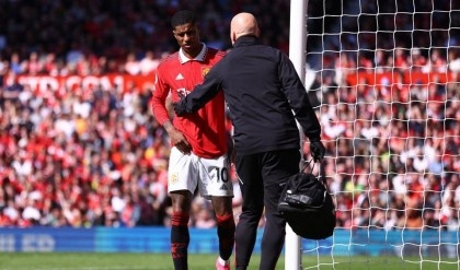 Rashford to miss a 'few games' for Man Utd with muscle injury

