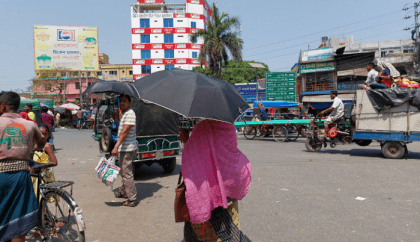 42.2 degrees Celsius recorded in Chuadanga, residents advised to remain indoors