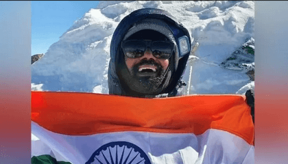 Anurag Maloo: Indian climber who fell in Nepal crevasse found alive