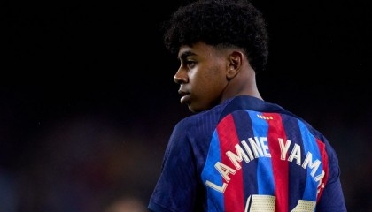 Lamine Yamal becomes Barca's youngest ever La Liga player