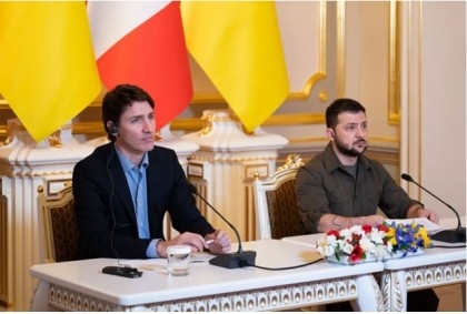 Ukraine, Canada leaders discuss 'long-term defense cooperation'