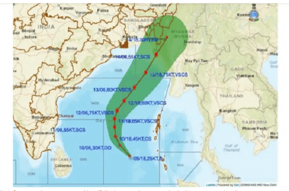 Cyclone Mocha likely to make landfall in Bangladesh May 14