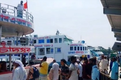 Launch services from Chandpur to all routes resume after 60 hrs