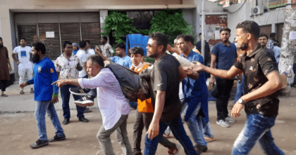 1,300 BNP men sued for attacking police in Khulna