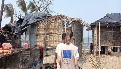 EU releases €2.5m to support those affected by cyclone Mocha