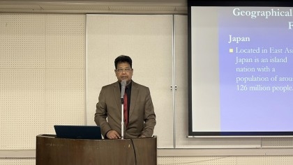 Prof Shahinoor stresses Japan-Bangladesh cultural features at Tokai University