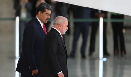 Brazil's Lula meets with Venezuela's Maduro