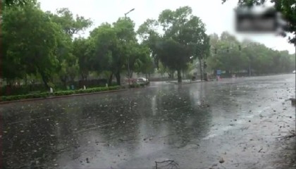Light rain brings sigh of relief in capital after sweltering heat