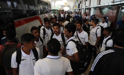 Bangladesh football team leave Dhaka for Cambodia Saturday to play FIFA Int'l Friendly