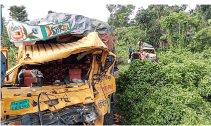 Sylhet road crash: Trucker held in Dakkhin Surma