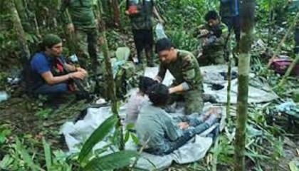 'I'm hungry,' Colombia child tells rescuers after 40 days in jungle
