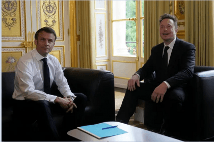 Musk and Macron headline France technology show