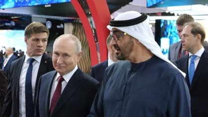Putin meets UAE leader, hails ties