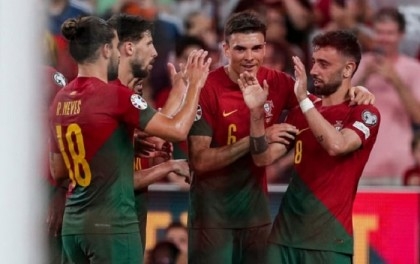 Portugal win in Euro 2024 qualifying as Scotland stun Haaland's Norway