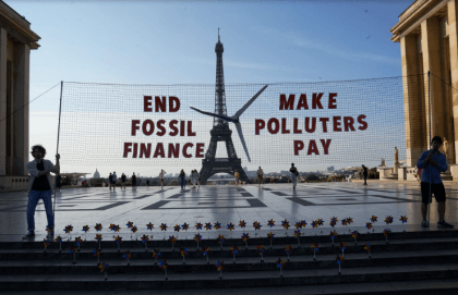 Macron calls for massive investment to respond to climate emergency and poverty at Paris summit