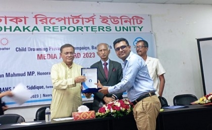 Kaler Kantho journo Sajib gets US’s GHAI Media Award

