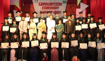 Graduation Ceremony of Scholastica Senior Campus Uttara held