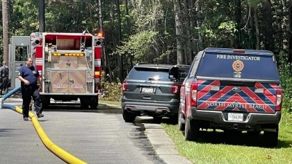 Fiery plane crash in South Carolina resort town kills all 5 people on board