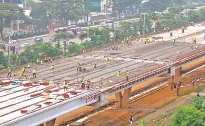 Dhaka Elevated Expressway’s Airport-Tejgaon section to open in Sept