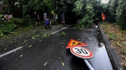 Five dead after violent storm hits Balkans