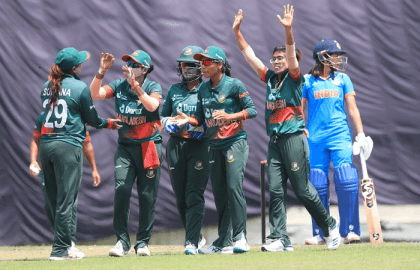 Bangladesh share series with India after thrilling tie