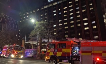 New Zealand World Cup players forced down fire exits in hotel blaze

