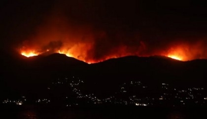 Corfu latest Greek island to evacuate over wildfires