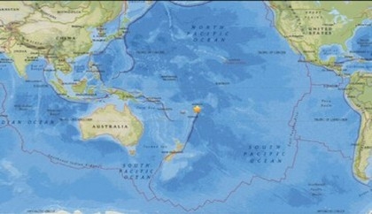 6.0- magnitude quake hits south of the Fiji Islands: USGS