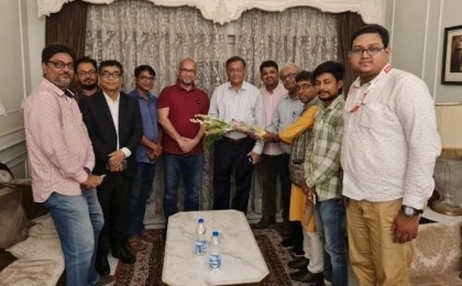 Hasan reaches Kolkata to inaugurate fifth Bangladesh Films Festival