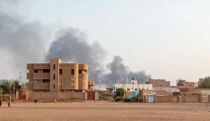 Air strikes, artillery kill 16 in Sudan’s capital Khartoum