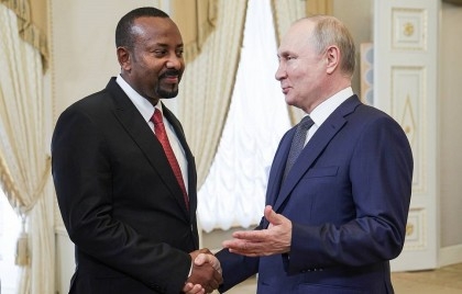 Putin meets Ethiopian PM on sidelines of Russia-Africa summit

