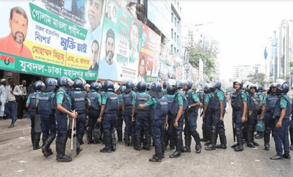 BNP leaders, activists vacate Nayapaltan area shorty after gathering complying with police instruction