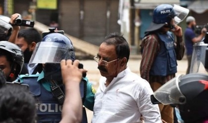 Gayeshwar, Aman among BNP leaders and activists detained by police after clashes