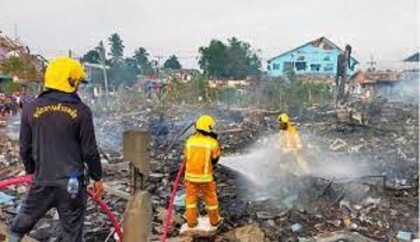 Death toll from Thailand fireworks warehouse explosion climbs to 10