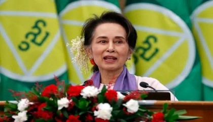 Myanmar junta cuts six years from Suu Kyi's 33-year jail term