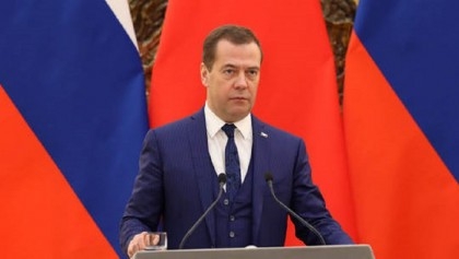 Medvedev hints at more attacks on Western Ukraine
