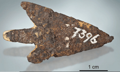 Arrowhead made from meteorite 3,000 years ago found near lake in Europe