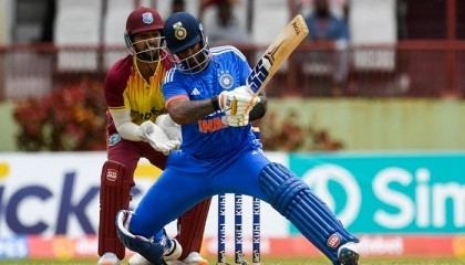 Suryakumar blasts India to win over West Indies in 3rd T20
