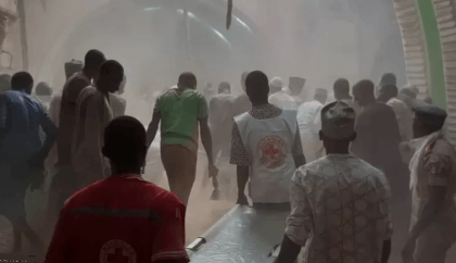 Nigeria mosque collapse: At least seven die in Zaria