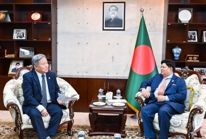 New Korean envoy calls on Dr Momen

